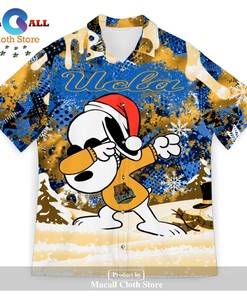 UCLA Bruins Snoopy Dabbing The Peanuts Unisex Hawaiian Shirt