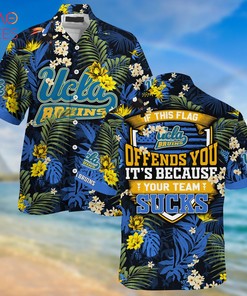 UCLA Bruins Summer Hawaiian Shirts, With Tropical Patterns for Fans