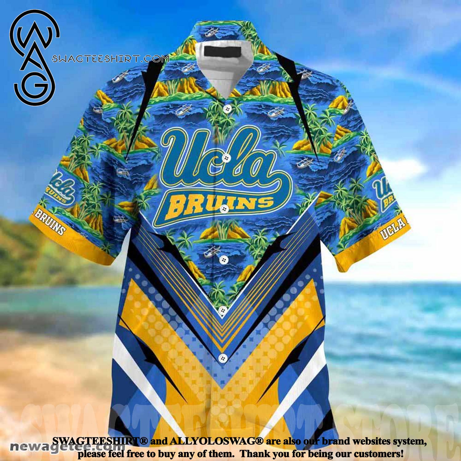 UCLA Bruins for Sports Fans This Season Summer Beach Hawaiian Shirt