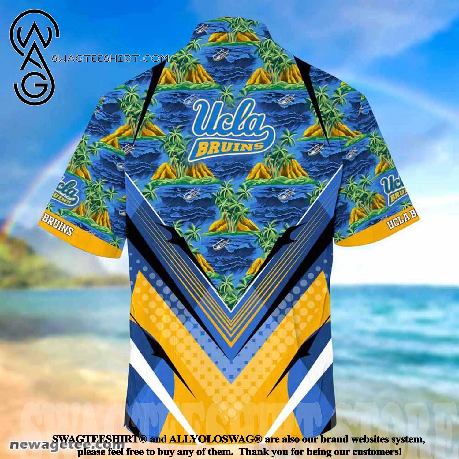 UCLA Bruins for Sports Fans This Season Summer Beach Hawaiian Shirt