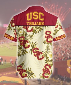 USC Trojans Floral Hawaiian Shirts