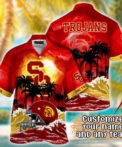 USC Trojans NCAA Best Hawaiian Shirt Ever- Customize Any Team Any League