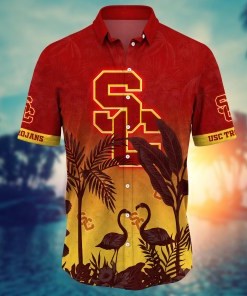 USC Trojans NCAA Flower Hawaii Shirt For Fans Style 10