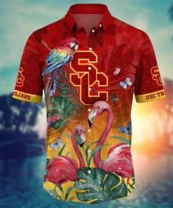 USC Trojans NCAA Flower Hawaii Shirt For Fans Style 11