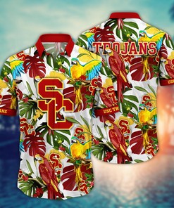 USC Trojans NCAA Flower Hawaii Shirt For Fans Style 2