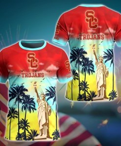 USC Trojans NCAA Flower Hawaii Shirt For Fans Style 23