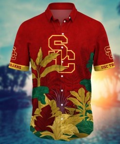 USC Trojans NCAA Flower Hawaii Shirt For Fans Style 28