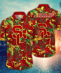 USC Trojans NCAA Flower Hawaii Shirt For Fans Style 29