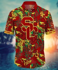 USC Trojans NCAA Flower Hawaii Shirt For Fans Style 29