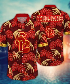 USC Trojans NCAA Flower Hawaii Shirt For Fans Style 32