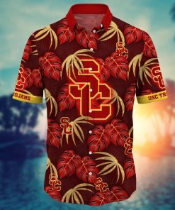 USC Trojans NCAA Flower Hawaii Shirt For Fans Style 32
