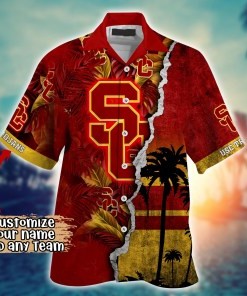 USC Trojans NCAA Flower Hawaii Shirt For Fans Style 33