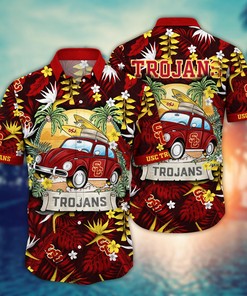 USC Trojans NCAA Flower Hawaii Shirt For Fans Style 34