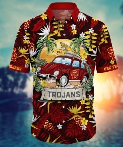 USC Trojans NCAA Flower Hawaii Shirt For Fans Style 34