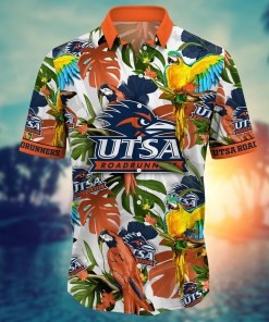 UTSA Roadrunners NCAA Flower Hawaii Shirt For Fans Ver 1