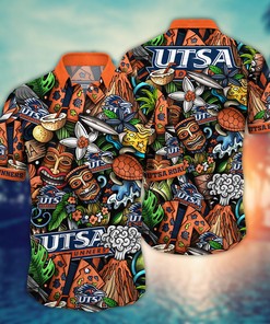 UTSA Roadrunners NCAA Flower Hawaii Shirt For Fans Ver 14