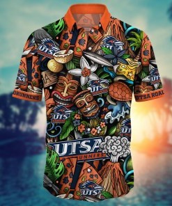 UTSA Roadrunners NCAA Flower Hawaii Shirt For Fans Ver 14