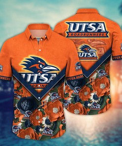 UTSA Roadrunners NCAA Flower Hawaii Shirt For Fans Ver 16