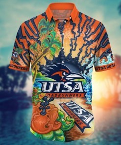 UTSA Roadrunners NCAA Flower Hawaii Shirt For Fans Ver 17