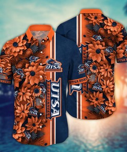 UTSA Roadrunners NCAA Flower Hawaii Shirt For Fans Ver 18