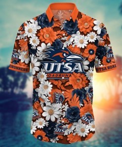 UTSA Roadrunners NCAA Flower Hawaii Shirt For Fans Ver 19