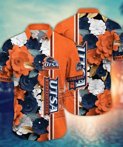 UTSA Roadrunners NCAA Flower Hawaii Shirt For Fans Ver 23