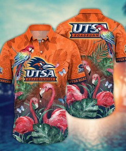 UTSA Roadrunners NCAA Flower Hawaii Shirt For Fans Ver 28