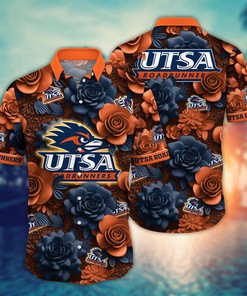 UTSA Roadrunners NCAA Flower Hawaii Shirt For Fans Ver 3