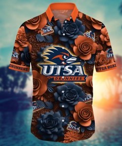UTSA Roadrunners NCAA Flower Hawaii Shirt For Fans Ver 3