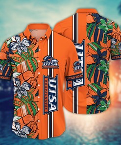 UTSA Roadrunners NCAA Flower Hawaii Shirt For Fans Ver 32