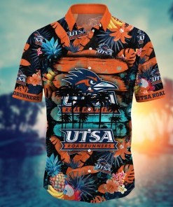 UTSA Roadrunners NCAA Flower Hawaii Shirt For Fans Ver 34