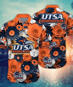 UTSA Roadrunners NCAA Flower Hawaii Shirt For Fans Ver 35