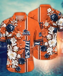 UTSA Roadrunners NCAA Flower Hawaii Shirt For Fans Ver 36