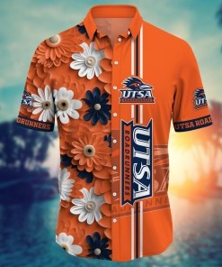 UTSA Roadrunners NCAA Flower Hawaii Shirt For Fans Ver 5
