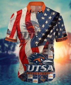 UTSA Roadrunners NCAA Flower Hawaii Shirt For Fans Ver 6