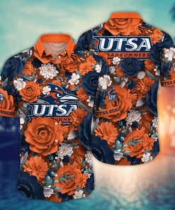 UTSA Roadrunners NCAA Flower Hawaii Shirt For Fans Ver 7
