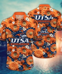 UTSA Roadrunners NCAA Hawaiian Shirt for This Summer Customize Shirt Any Team