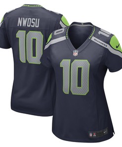 Uchenna Nwosu Seattle Seahawks Women's Game Player Jersey - College Navy