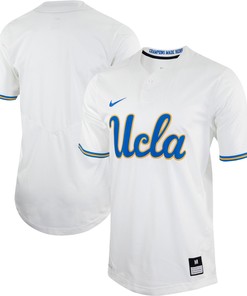 Ucla Bruins Unisex Two-button Replica Softball Jersey - White Ncaa