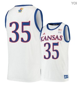 Udoka Azubuike 35 Kansas Jayhawks Basketball Youth Jersey - Beige