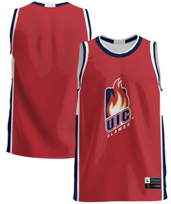 Uic Flames Basketball Jersey - Red Ncaa