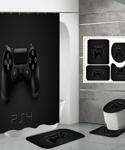 Ultimate Gaming Experience - 3D Gamepad Game Controller Gamer Shower Curtain