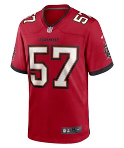Ulysees Gilbert III 57 Tampa Bay Buccaneers Home Game Player Jersey - Red