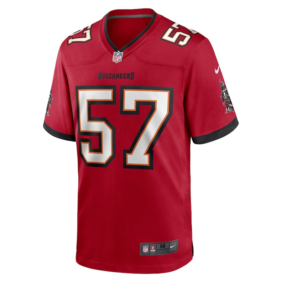 Ulysees Gilbert III 57 Tampa Bay Buccaneers Home Game Player Jersey - Red