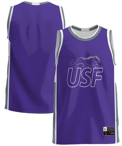 University Of Sioux Falls Cougars Basketball Jersey - Purple Ncaa
