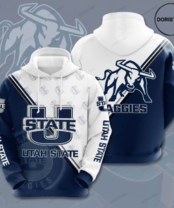 Utah State Aggies Awesome 3D Hoodie
