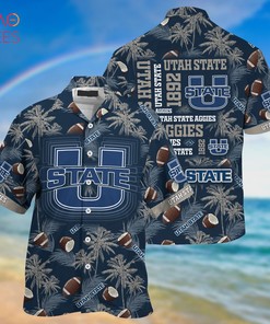 Utah State Aggies Hawaiian Shirt, New Gift for Summer