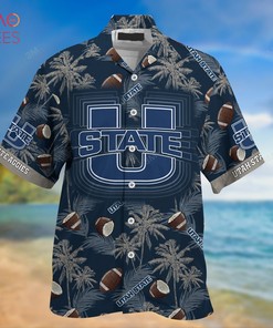 Utah State Aggies Hawaiian Shirt, New Gift for Summer
