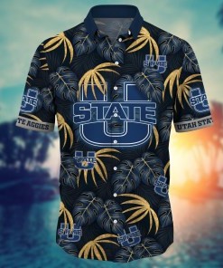 Utah State Aggies NCAA Flower Hawaii Shirt For Fans Ver 20