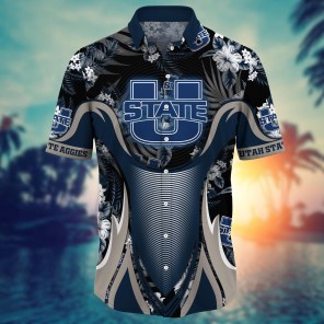 Utah State Aggies NCAA Flower Hawaii Shirt For Fans Ver 21